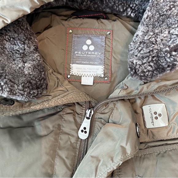 PEUTEREY goose down coat - Picture 4 of 5